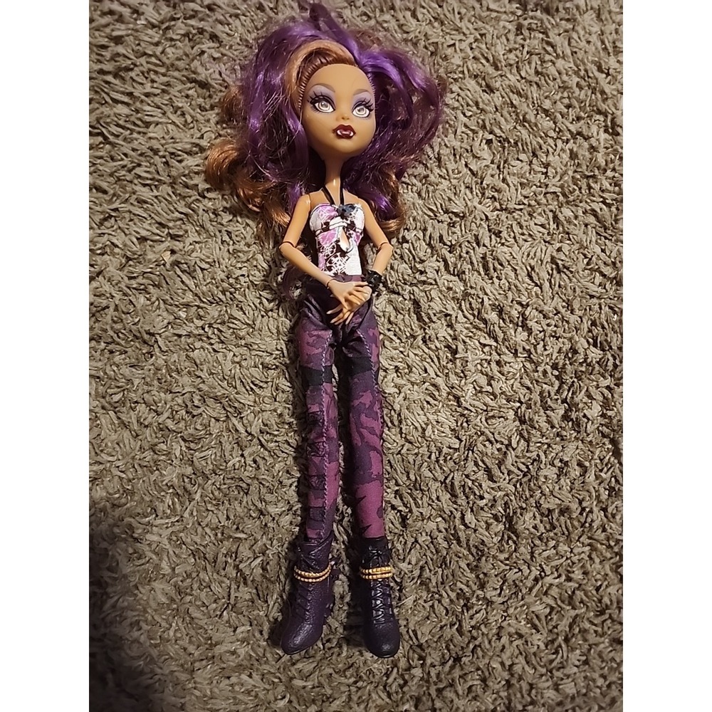 Monster High‎ - Clawdeen Wolf Doll Sweet 1600 Figure Mattel. W/ Bag.